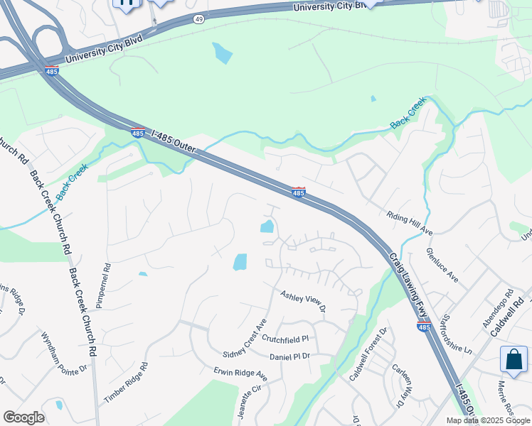 map of restaurants, bars, coffee shops, grocery stores, and more near 10906 Stone Trail Road in Charlotte