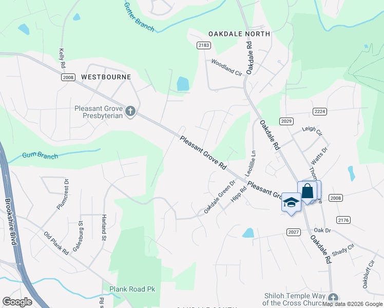 map of restaurants, bars, coffee shops, grocery stores, and more near in Charlotte