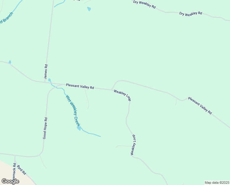 map of restaurants, bars, coffee shops, grocery stores, and more near 1 Weakley Loop in Ethridge