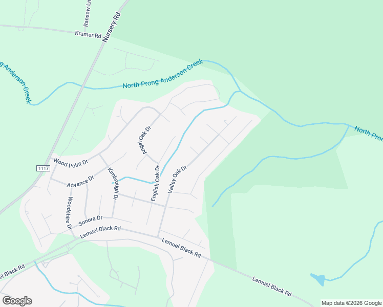 map of restaurants, bars, coffee shops, grocery stores, and more near 16 Great Oak Court in Bunnlevel