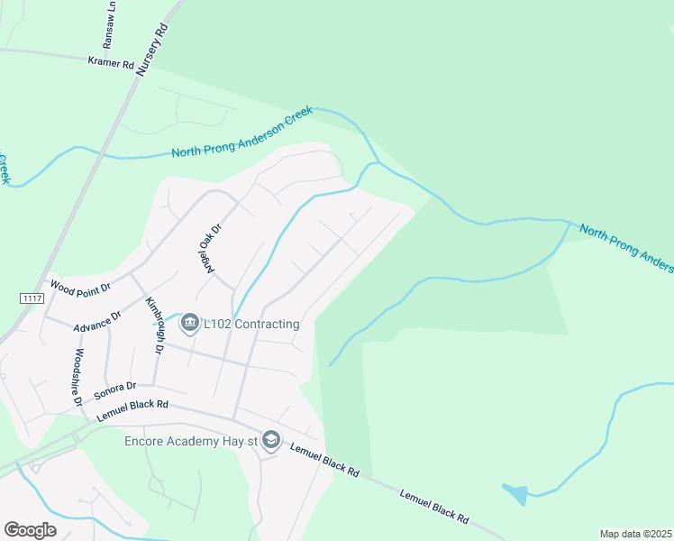 map of restaurants, bars, coffee shops, grocery stores, and more near 237 Basket Oak Drive in Bunnlevel