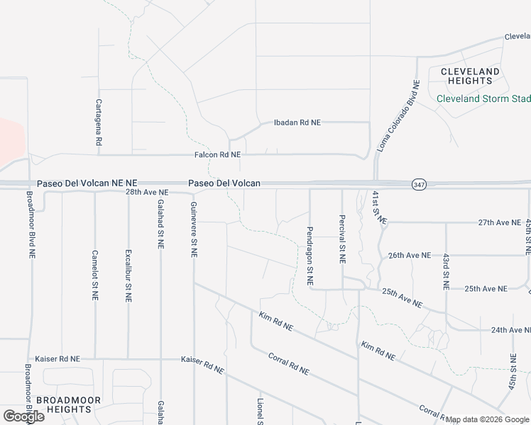 map of restaurants, bars, coffee shops, grocery stores, and more near 28th Avenue Northeast in Rio Rancho