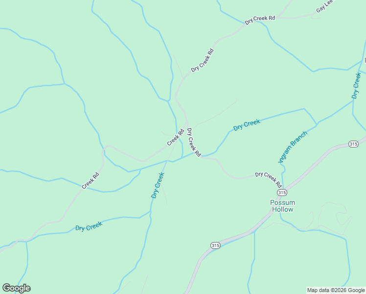 map of restaurants, bars, coffee shops, grocery stores, and more near 932 Dry Creek Road in Tellico Plains