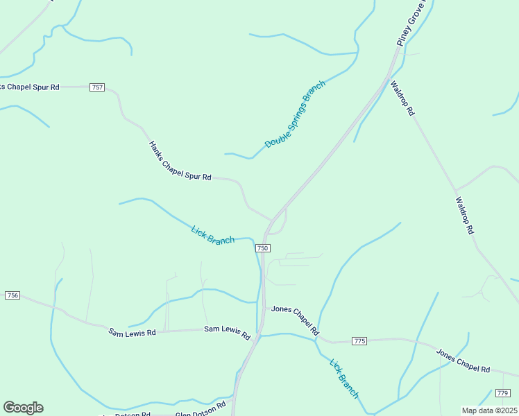 map of restaurants, bars, coffee shops, grocery stores, and more near 227 Hanks Chapel Spur Road in McMinn