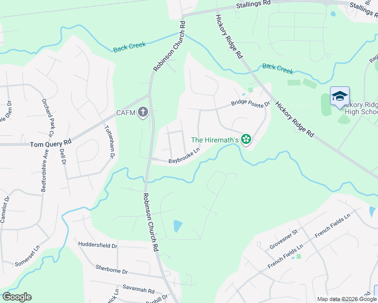 map of restaurants, bars, coffee shops, grocery stores, and more near 7233 Old Valley Way in Harrisburg