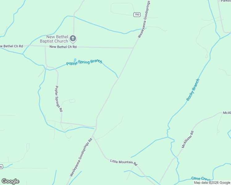 map of restaurants, bars, coffee shops, grocery stores, and more near 1449 County Road 609 in Etowah