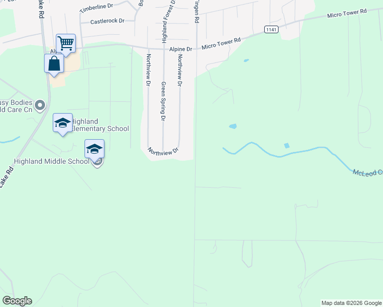map of restaurants, bars, coffee shops, grocery stores, and more near 2048 Tingen Road in Broadway