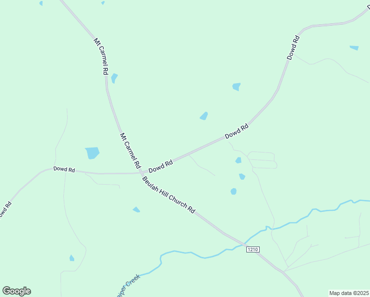 map of restaurants, bars, coffee shops, grocery stores, and more near 4282 Dowd Road in Carthage