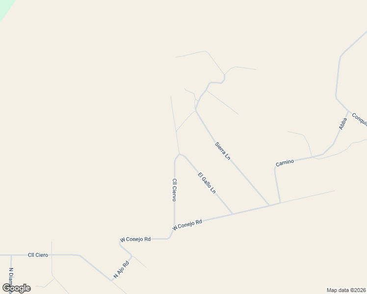 map of restaurants, bars, coffee shops, grocery stores, and more near 52431 El Gallo Lane in Seligman