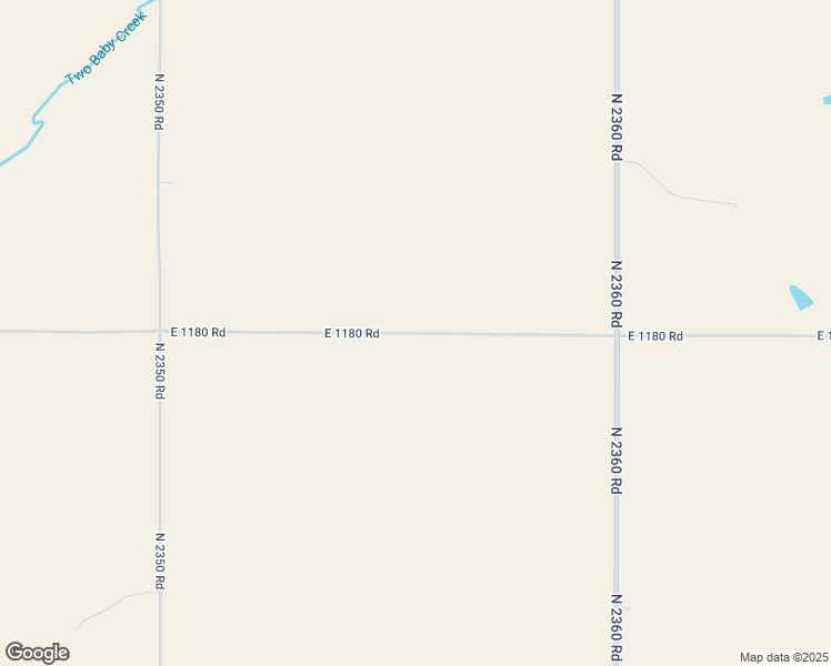 map of restaurants, bars, coffee shops, grocery stores, and more near E1180 Road in Corn