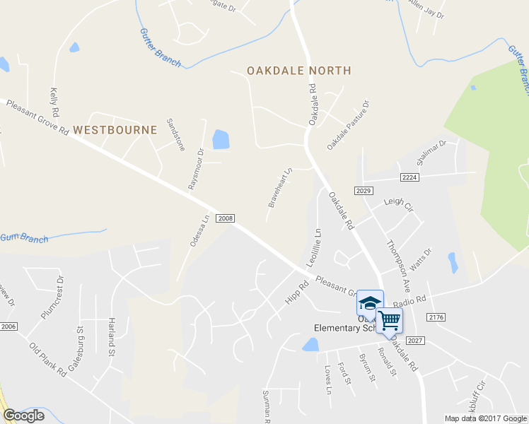 map of restaurants, bars, coffee shops, grocery stores, and more near 1209 Braveheart Lane in Charlotte