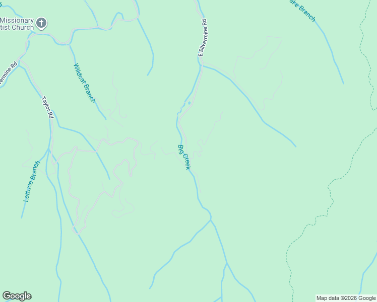 map of restaurants, bars, coffee shops, grocery stores, and more near 1167 East Silvermine Road in Bryson City