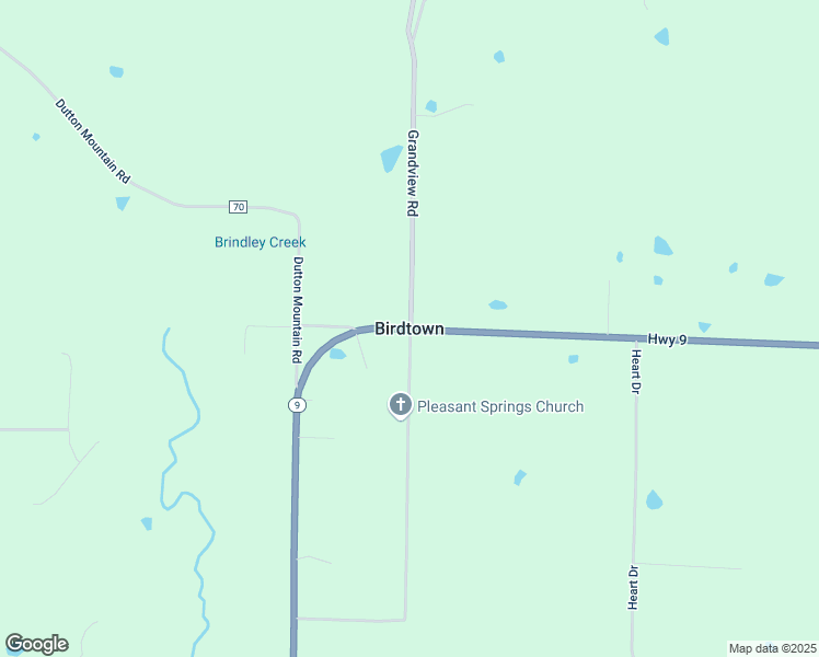 map of restaurants, bars, coffee shops, grocery stores, and more near in Birdtown