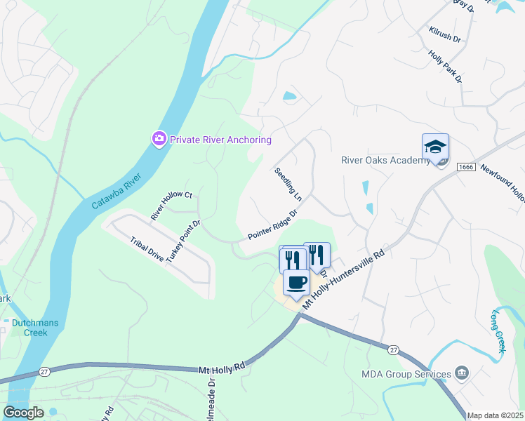 map of restaurants, bars, coffee shops, grocery stores, and more near 10332 Covingtonwood Drive in Charlotte