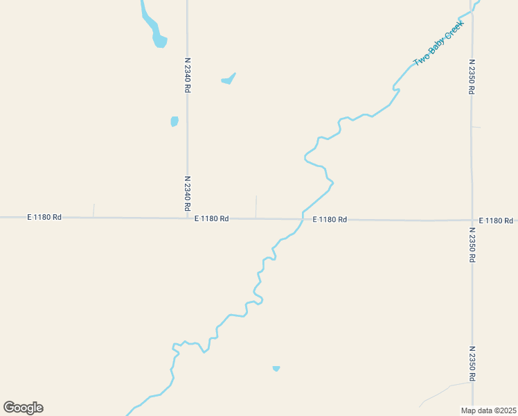 map of restaurants, bars, coffee shops, grocery stores, and more near E1180 Road in Corn