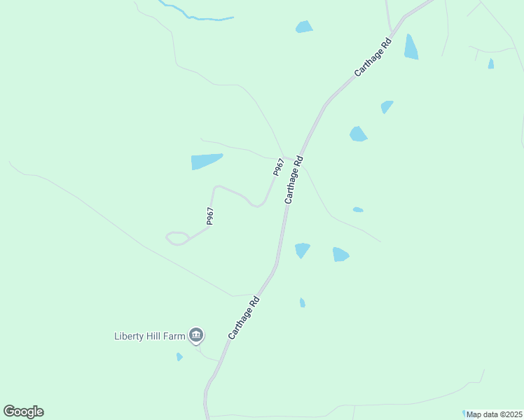 map of restaurants, bars, coffee shops, grocery stores, and more near 740 Carthage Road in Moore County