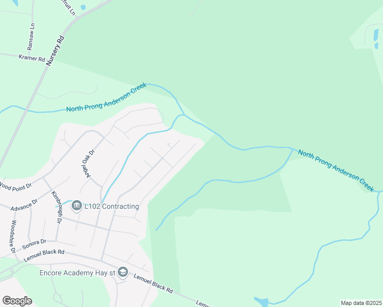 map of restaurants, bars, coffee shops, grocery stores, and more near 428 Basket Oak Drive in Bunnlevel