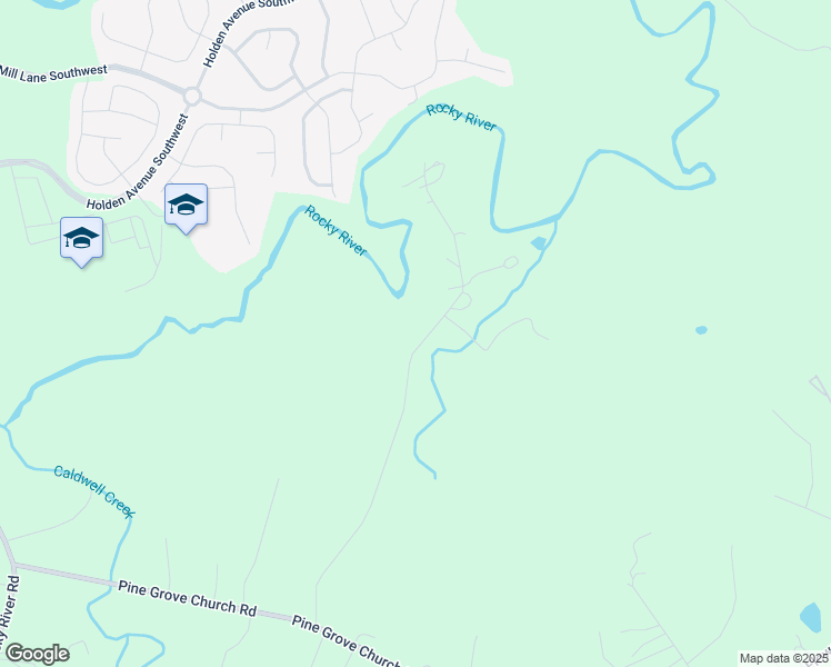 map of restaurants, bars, coffee shops, grocery stores, and more near 7970 Hilliard Lane in Concord