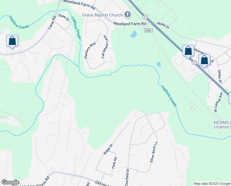 map of restaurants, bars, coffee shops, grocery stores, and more near Arrowchem Way in Mount Holly