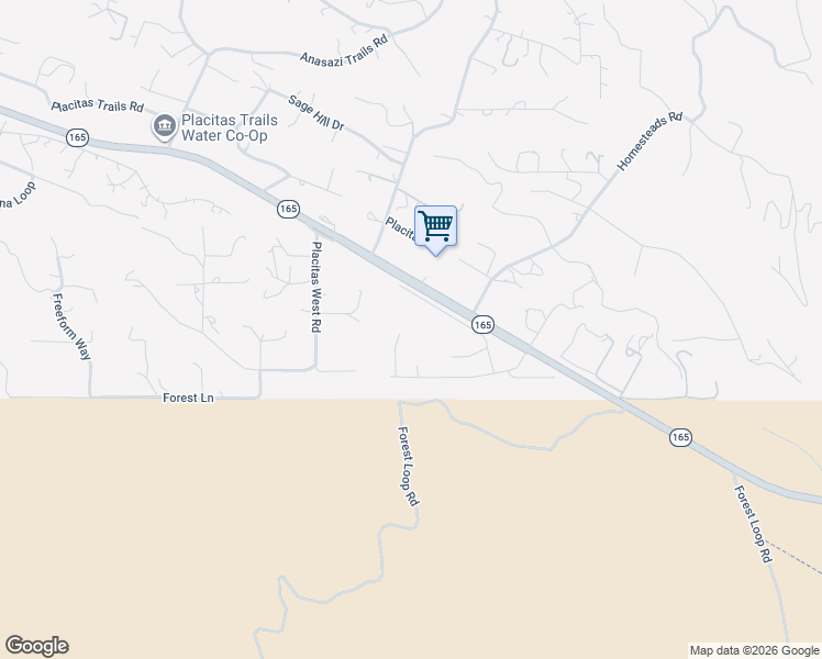 map of restaurants, bars, coffee shops, grocery stores, and more near 79 Apache Mesa Road in Placitas