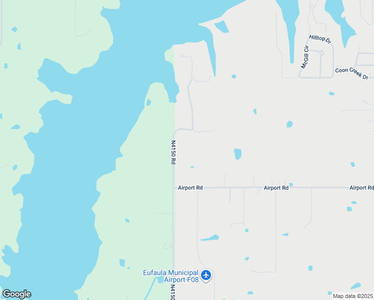 map of restaurants, bars, coffee shops, grocery stores, and more near 74D Hc 62 in Eufaula