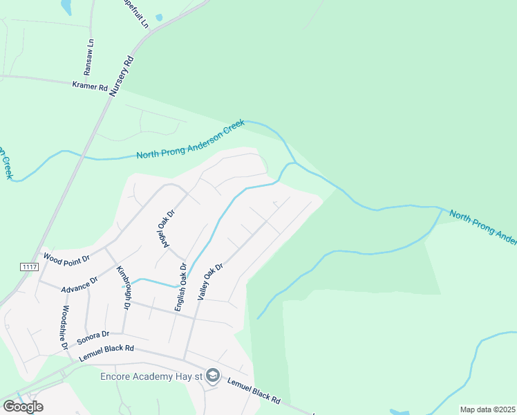 map of restaurants, bars, coffee shops, grocery stores, and more near 124 Bluebonnet Oak Court in Bunnlevel