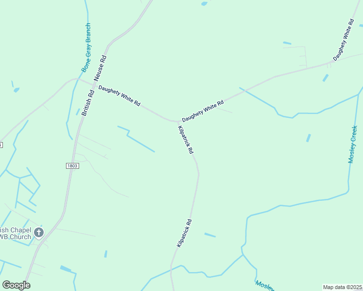 map of restaurants, bars, coffee shops, grocery stores, and more near 3151 Kilpatrick Road in Kinston