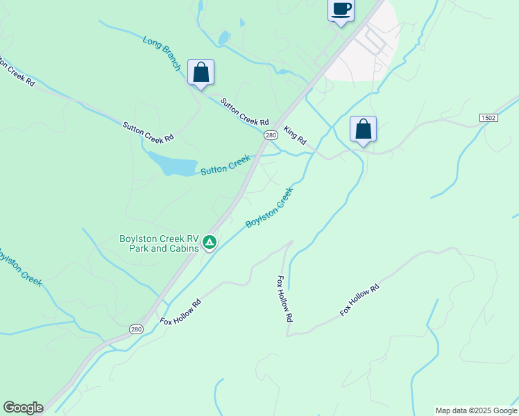 map of restaurants, bars, coffee shops, grocery stores, and more near 28-98 Shortview Drive in Pisgah Forest