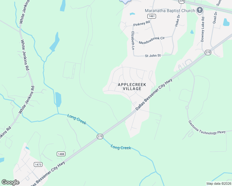 map of restaurants, bars, coffee shops, grocery stores, and more near 2621 Cider Ridge Road in Dallas