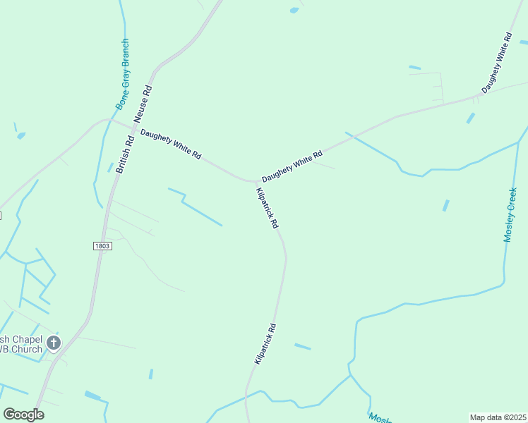 map of restaurants, bars, coffee shops, grocery stores, and more near 3151 Kilpatrick Road in Kinston