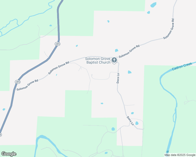 map of restaurants, bars, coffee shops, grocery stores, and more near 86 Docs Lane in Damascus