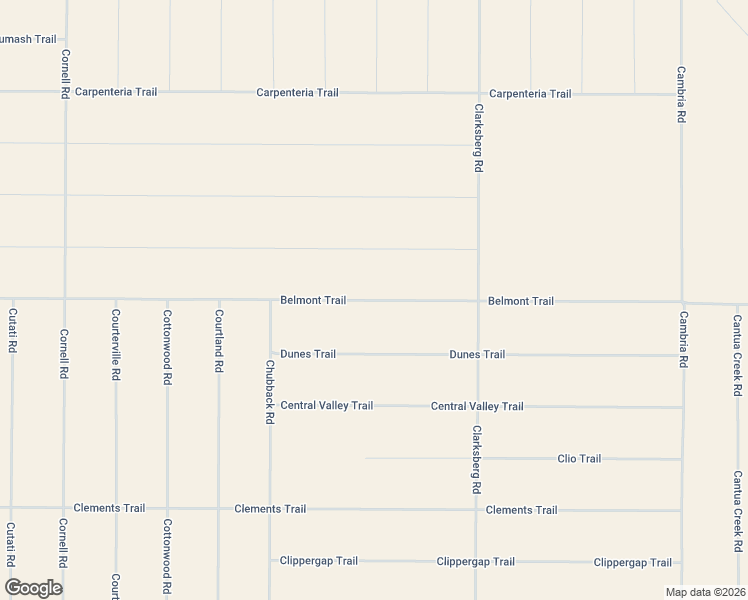 map of restaurants, bars, coffee shops, grocery stores, and more near Belmont Trail in Santa Margarita