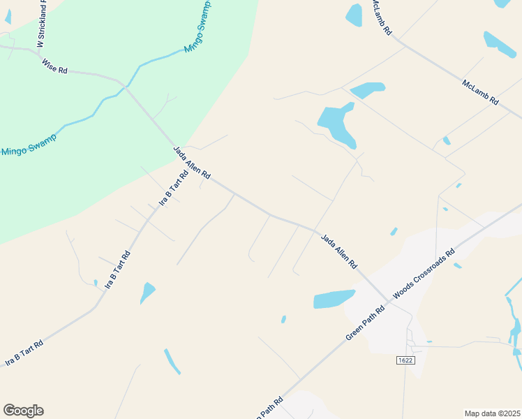 map of restaurants, bars, coffee shops, grocery stores, and more near 483 Jada Allen Road in Dunn
