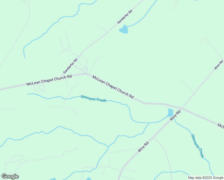 map of restaurants, bars, coffee shops, grocery stores, and more near 1575 McLean Chapel Church Road in Bunnlevel