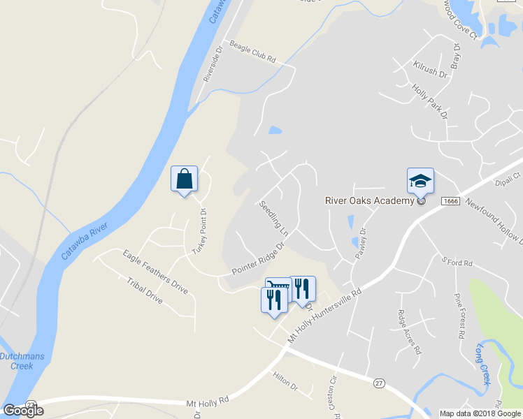 map of restaurants, bars, coffee shops, grocery stores, and more near 620 Woodington Lane in Charlotte