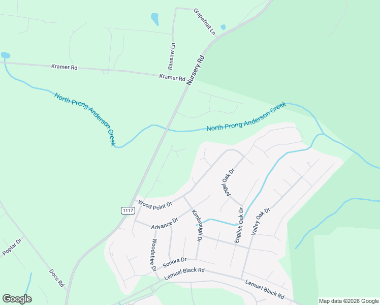 map of restaurants, bars, coffee shops, grocery stores, and more near 95 Fleetwood Court in Lillington