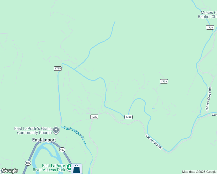 map of restaurants, bars, coffee shops, grocery stores, and more near 346 Suntrace Circle in Cullowhee