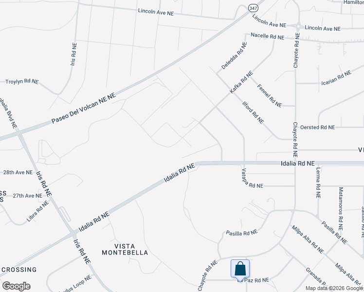 map of restaurants, bars, coffee shops, grocery stores, and more near 5906 Kafka Court Northeast in Rio Rancho