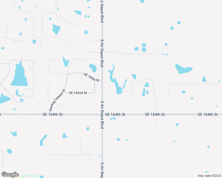 map of restaurants, bars, coffee shops, grocery stores, and more near 16100 South Air Depot Boulevard in Oklahoma City