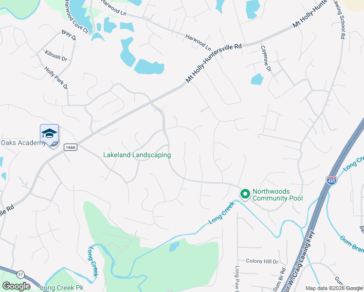 map of restaurants, bars, coffee shops, grocery stores, and more near 1835 Sugar Hollow Drive in Charlotte