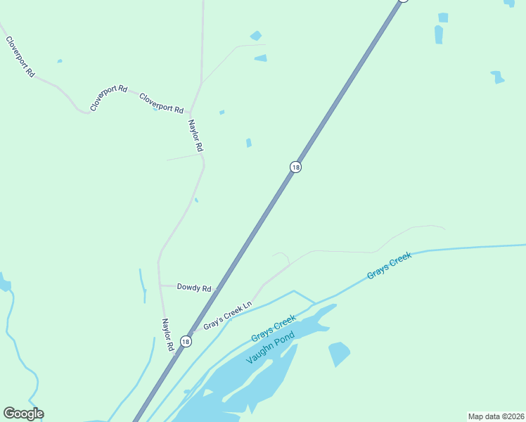 map of restaurants, bars, coffee shops, grocery stores, and more near 23380 Tennessee 18 in Toone