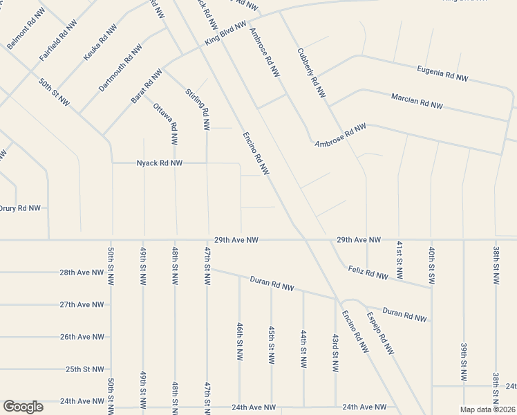map of restaurants, bars, coffee shops, grocery stores, and more near Buffalo Court Northwest in Rio Rancho
