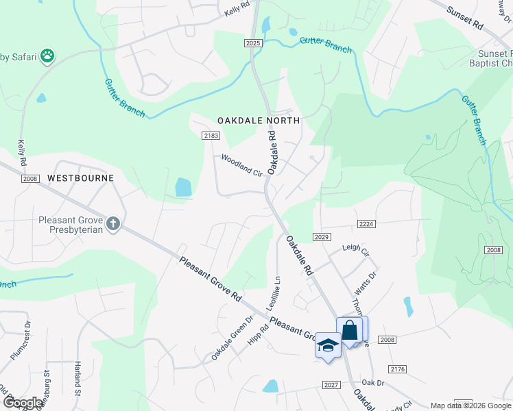 map of restaurants, bars, coffee shops, grocery stores, and more near in Charlotte