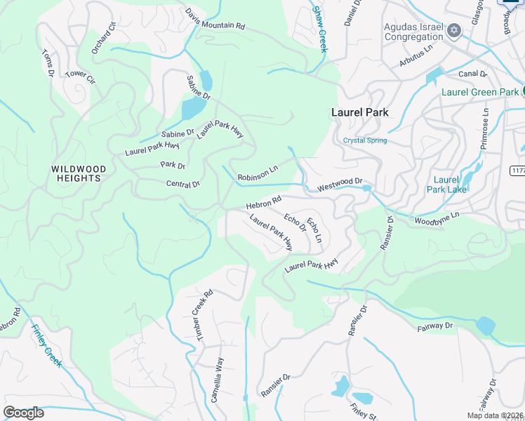 map of restaurants, bars, coffee shops, grocery stores, and more near 105 Echo Drive in Hendersonville