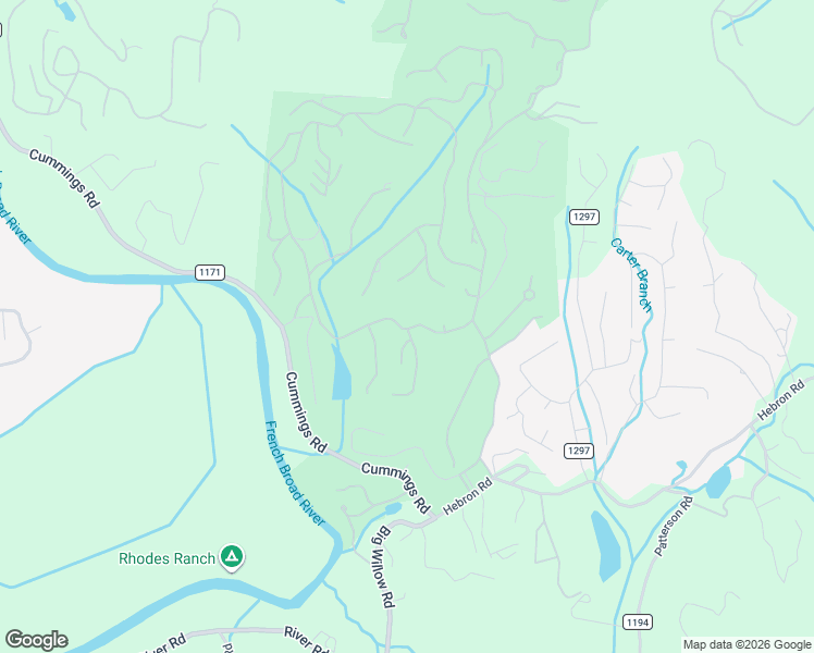 map of restaurants, bars, coffee shops, grocery stores, and more near 117 Cove Loop Road in Hendersonville
