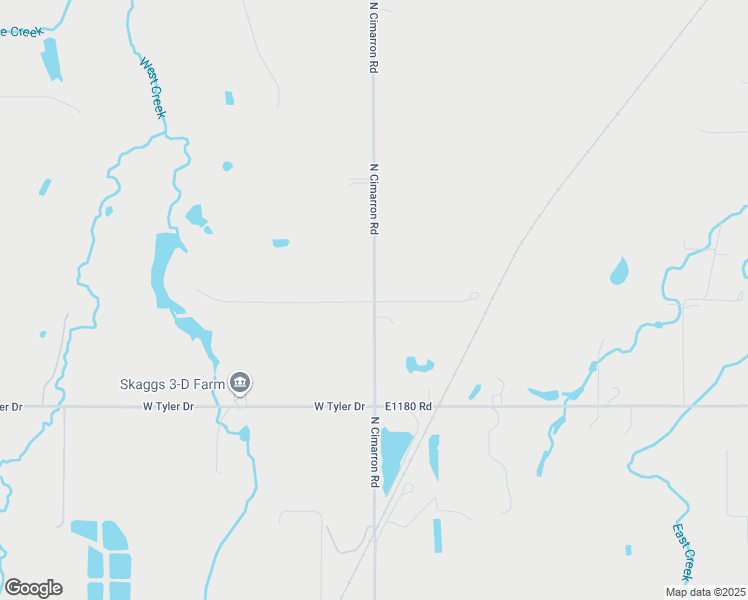 map of restaurants, bars, coffee shops, grocery stores, and more near 1386 North Cimarron Road in Tuttle