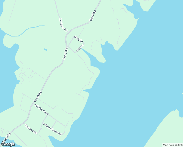 map of restaurants, bars, coffee shops, grocery stores, and more near 2301 North Shore Acres Road in Soddy-Daisy