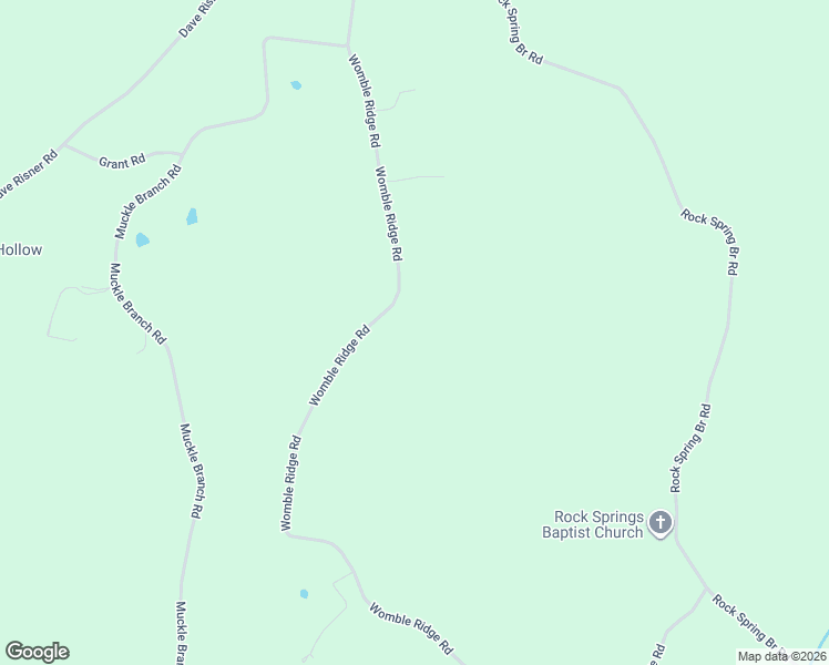 map of restaurants, bars, coffee shops, grocery stores, and more near 2950 Womble Ridge Road in Ethridge