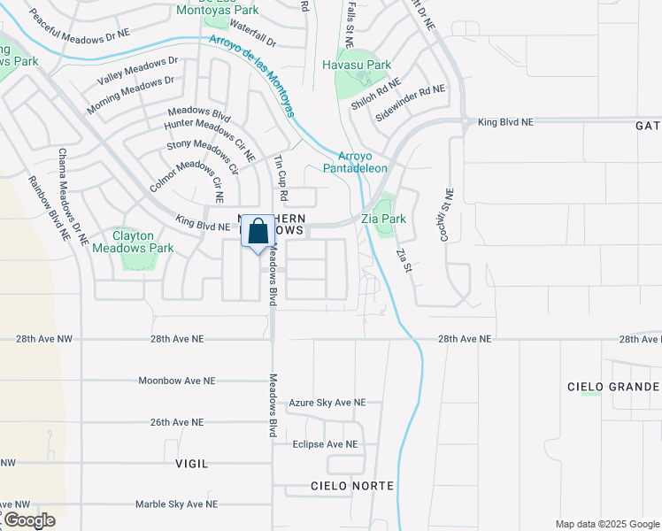 map of restaurants, bars, coffee shops, grocery stores, and more near 3032 Laurel Meadows Drive in Rio Rancho