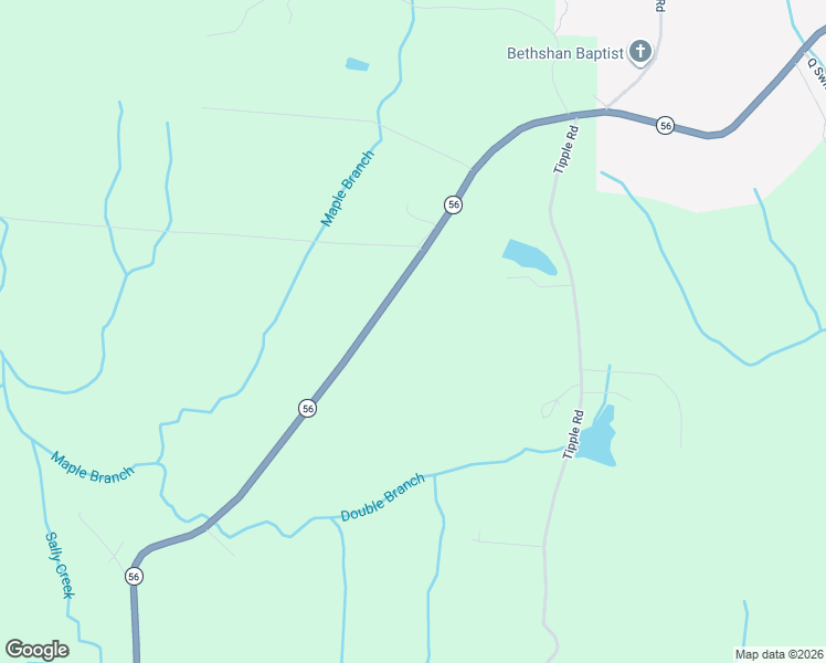 map of restaurants, bars, coffee shops, grocery stores, and more near 4274 Sr 56 Road in Tracy City